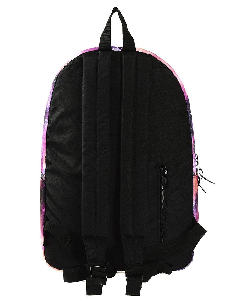 HotStyle TRENDYMAX Galaxy Backpack for School Girls & Boys, Durable and Cute Bookbag with 7 Roomy Pockets, Purple - Image 3